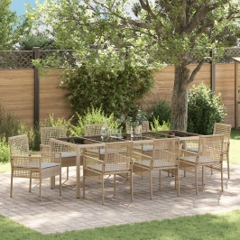 Set de 5 Beige y Negro