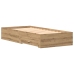 Estructura de Cama  Artisan Roble 90x190 cm Madera Elaborada