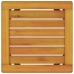 Tumbona  con mesa de madera de acacia, Tumbona  de madera de acacia