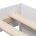 Estructura de Cama de Almacenamiento Blanca 80x200 cm