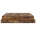 Cama  Roble Ahumado 200x200 cm
