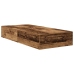 Marco de Cama con Almacenamiento Madera Vieja Madera Recuperada