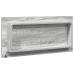 Gabinete de Espejo de Baño  con Luz LED Gris Sonoma 80x37 cm