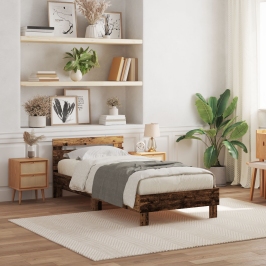 Estructura de Cama Madera vieja Madera maciza 100 x 200 cm