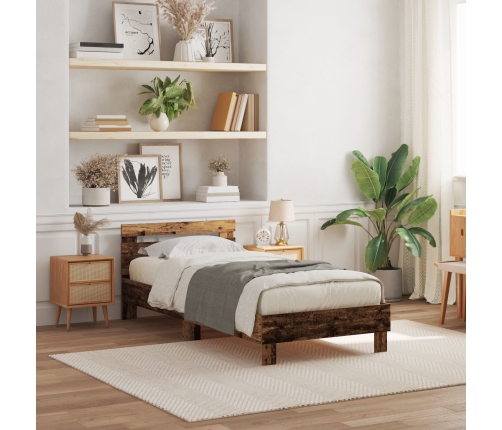 Estructura de Cama Madera vieja Madera maciza 100 x 200 cm