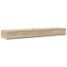 Mesa de Noche  Roble Sonoma Madera Elaborada 140 x 36.5 x 16.5 cm