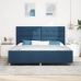 Estructura de Cama  Azul 200x200 cm de Tela