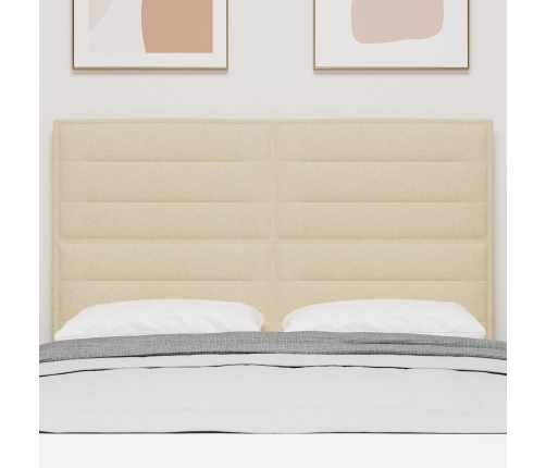 Cabecero  Diseño Lines Crema 140 cm Tela