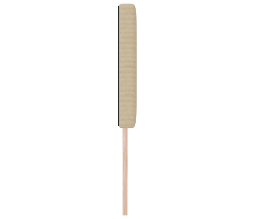 Cabecero  Diseño Simple Verde Claro Gris 140 cm Tela de Terciopelo