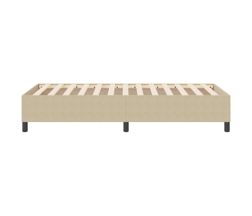 Cama Box Spring  Verde Claro Gris 80x200 cm Tela de Pana