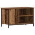 Cabinet de TV  Madera Vieja 80x40x50 cm Madera Ingenierizada y Acero