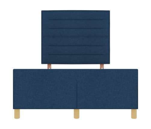 Cama  Azul 140x190 cm de Tela