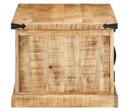 Mesa de Café  90x50x40 cm Madera Maciza de Mango