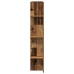 Cabinet de TV Montado en la Pared Madera Vieja 152x22x113 cm