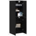 Armarios  2 pcs Negro Roble 69,5x34x180 cm Madera ingenierizada