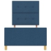 Cama de tela azul  90x190 cm