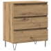 Aparador con Cajones de Roble Artesanal 60x35x70 cm Madera Engineered