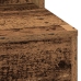 Mesa de Tocador con Luces LED - Madera Vintage - 100x41x135 cm