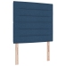 Cabecero  Diseño de Líneas Azul 100 cm Tela