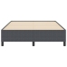 Cama  Gris Oscuro 140x190 cm Tela de Corduroy