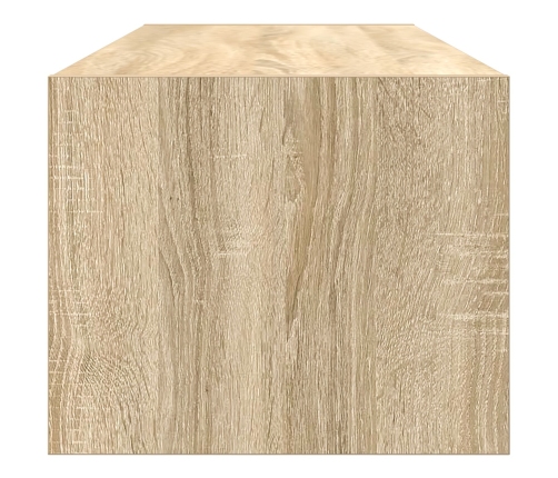 Mueble para TV Roble Sonoma 100x31x25,5 cm Madera elaborada