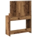 Mesa de Tocador con Luces LED - Madera Vintage - 100x41x135 cm
