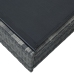 Tumbona  Gris 60x200x27 cm Poliratán