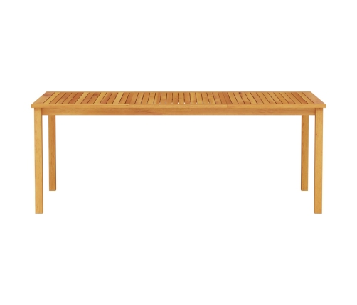 Juego de Comedor para Jardín de 9 Piezas en Madera Sólida de Acacia