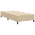 Estructura de Cama Verde Claro Gris 100x200 cm Tela de Pana