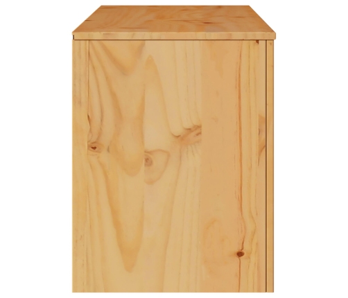 Mueble de TV  ""DRAMMEN"" 99x43x55 cm de Madera Maciza de Pino