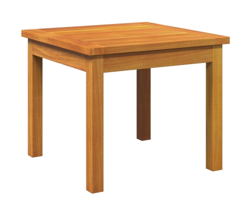 Conjunto de Bistro de 3 Piezas con Cojines, Hecho de Madera Maciza de Acacia