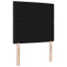 Cabecero  Negro Tela 80 cm Cabecero Rectangular Moderno
