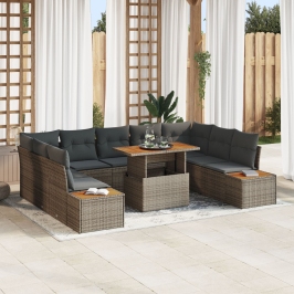 Conjunto de sofá de jardín  Conjunto de 6