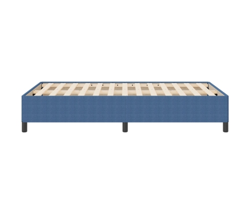 Estructura de Cama Azul 120x200 cm Tela de Corduroy