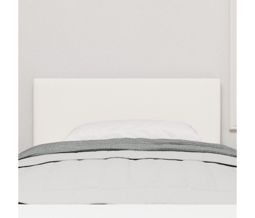 Cabecero de  Diseño Sencillo Crema 100 cm Tela de Terciopelo