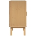 Gabinete base para fregadero  114x43x73,5 cm Madera maciza de pino
