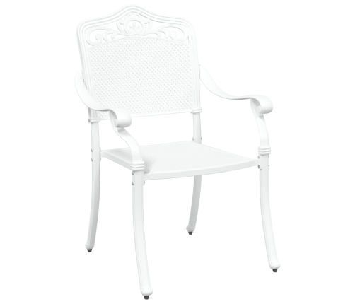 Set de 3 Blanco Aluminio Fundido 150x90x72 cm Duradero