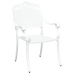 Set de 3 Blanco Aluminio Fundido 150x90x72 cm Duradero