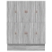 Cama con Almacenamiento  Grey Sonoma Madera 180 x 200 cm