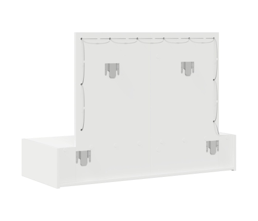 Mesa de Tocador Colgante  con Luces LED Blanca