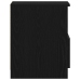 Cajones de Noche  2 pcs Negro Roble 40x40x50 cm Madera Ingenierizada