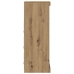 Sideboard con Luces LED de  de Roble Artesano 60,5x37x100 cm