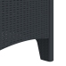 Silla de jardín  Set de 2 Antracita, Gris Claro