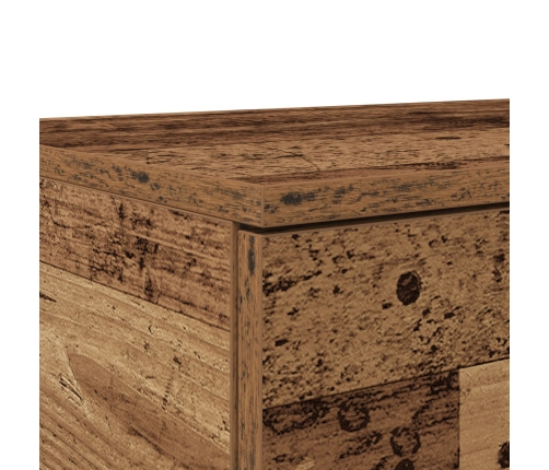 Mesa de Noche  Madera Vieja Madera 150 x 36.5 x 16.5 cm