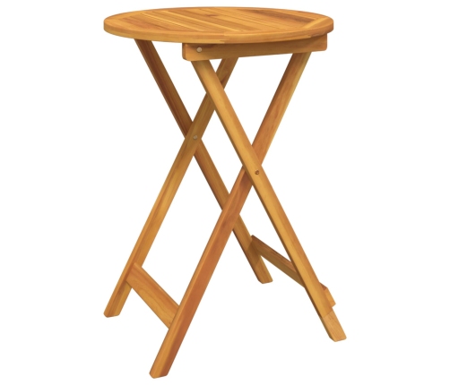 Conjunto de Bistro de Jardín de 3 Piezas  de Madera Sólida de Acacia