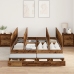 Cama  Madera Antigua Madera Maciza 140 x 190 cm