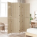 Divisores de habitaciones  Beige Ratán Alto Plegable