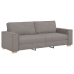 Sofá de 3 plazas  Taupe 180 cm Tela