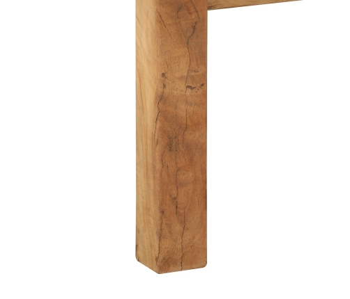 Mesa de café  110x55x35 cm madera sólida reciclada