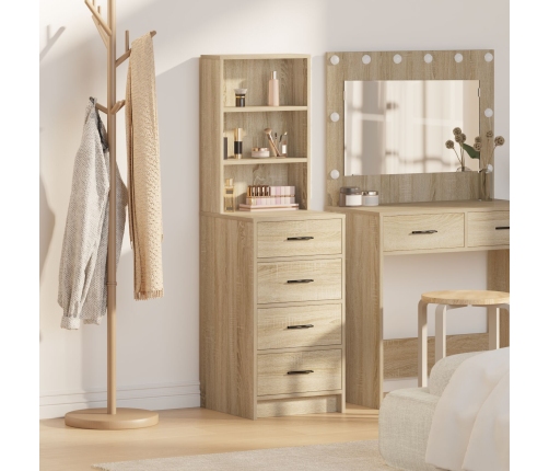 Alto Sonoma Roble 40x41x135 cm Madera Elaborada